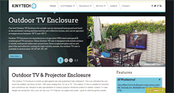 Desktop Screenshot of kinytech.com